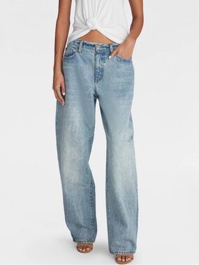 Mid-Rise Barrel Leg 'The Kahlana Jean' - KBB Indigo size 8